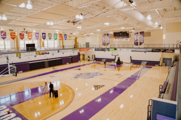 Harp Center Basketball Court